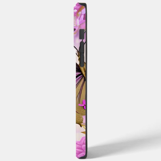 Trendy Personalized with Butterflies Case-Mate iPhone Case (Achterkant / Links)