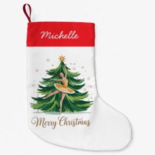 Trendy Persoonlijke Ballerina Kerstboom Kleine Kerstsok