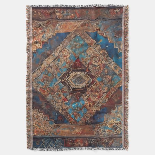 Trendy Perzisch Mooi Oud Patroon Collectie Deken (Voorkant Verticaal)