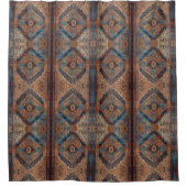 Trendy Perzisch Mooi Oud Patroon Collectie Douchegordijn (Voorkant)