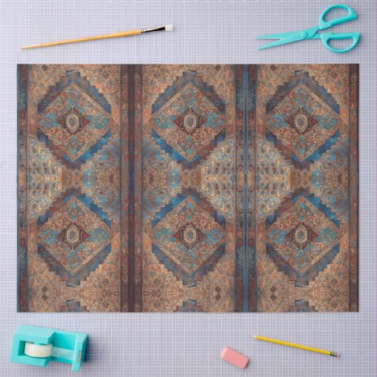 Trendy Perzisch Mooi Oud Patroon Collectie Tissuepapier (Craft)