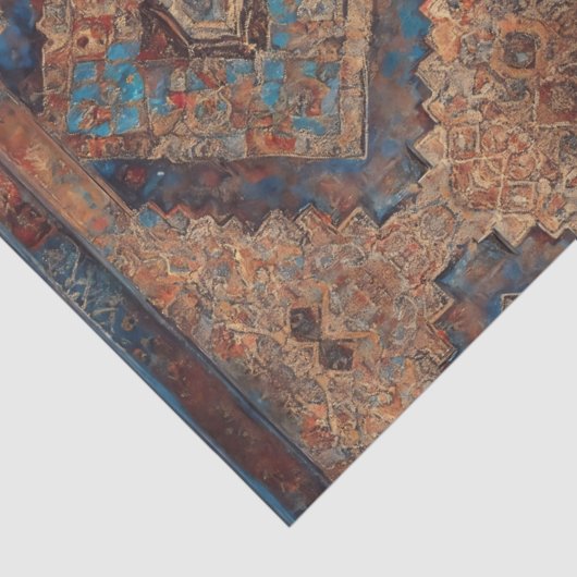 Trendy Perzisch Mooi Oud Patroon Collectie Tissuepapier (Detail)