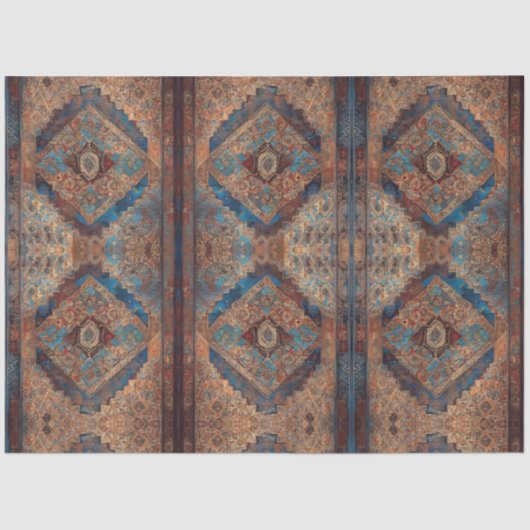 Trendy Perzisch Mooi Oud Patroon Collectie Tissuepapier (Voorkant)