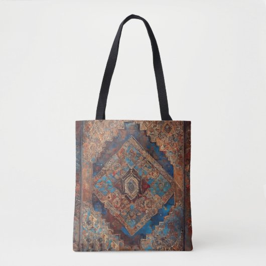 Trendy Perzisch Mooi Oud Patroon Collectie Tote Bag (Voorkant)