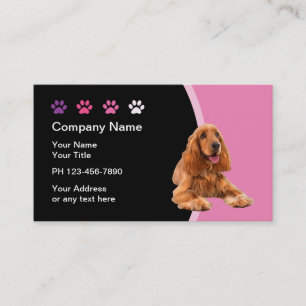 Trendy Pet Care Visitekaartjes
