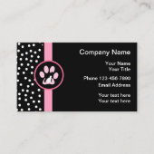 Trendy Pet Services Visitekaartje (Voorkant)