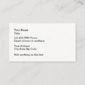 Trendy Pet Theme Visitekaartje (Achterkant)