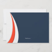 Trendy Photo Invitation Kaart (Achterkant)