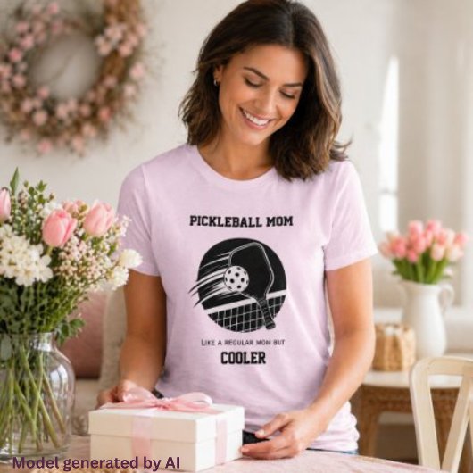 Trendy Pickleball Moeder Cadeau - T-shirt