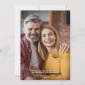 Trendy Pickleball Ornament Groene Kerstfoto Feestdagenkaart (Achterkant)