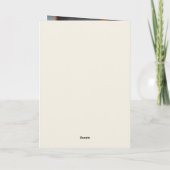 Trendy Pickleball Ornament Red Christmas Foto Feestdagen Kaart (Achterkant)