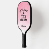 Trendy Pickleball Princess Pink Ombre with Crown Pickleball Paddle (Links)