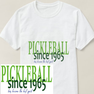 Trendy Pickleball T-shirt, mannen Shirt