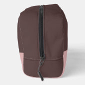 Trendy Piepende Zwarte Kat Monogram Toilettasje (Rechts)