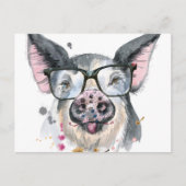 Trendy Pig Briefkaart (Voorkant)