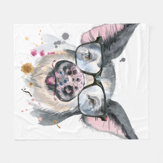 Trendy Pig Fleece Deken (Voorkant (Horizontaal))