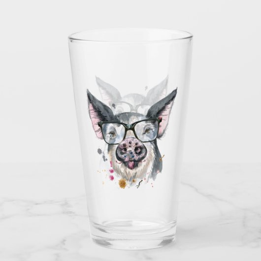 Trendy Pig Glas (Voorkant)