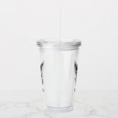 Trendy Pig | Jouw namen toevoegen Acryl Drinkbeker (Rechts)