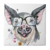 Trendy Pig Tegeltje (Voorkant)