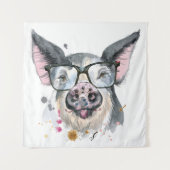 Trendy Pig Wandkleed (Voorkant)