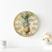 Trendy Pineapple Art  kalligrafie Grote Klok (Huis)