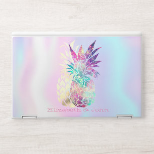 Trendy Pineapple Holographic HP Laptopsticker