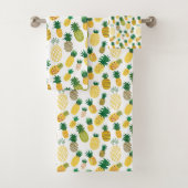 Trendy Pineapple Pattern Bad Handdoek (Insitu)