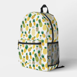 Trendy Pineapple Pattern Bedrukte Rugzak