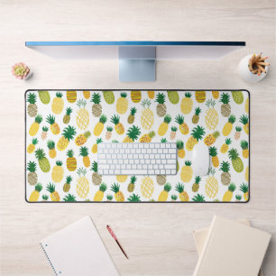 Trendy Pineapple Pattern Bureaumat