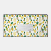 Trendy Pineapple Pattern Bureaumat (Keyboard & Muis)