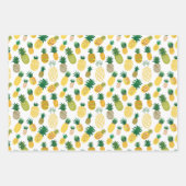 Trendy Pineapple Pattern Inpakpapier Vel (Voorkant 2)