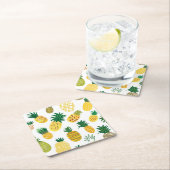 Trendy Pineapple Pattern Kartonnen Onderzetters (Insitu)