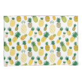 Trendy Pineapple Pattern Kussensloop (Voorkant-Rechts)