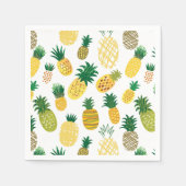 Trendy Pineapple Pattern Servet (Voorkant)