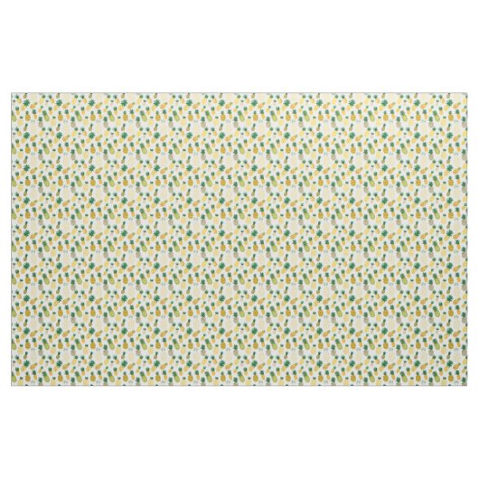Trendy Pineapple Pattern Stof (Yard (91,4 cm))