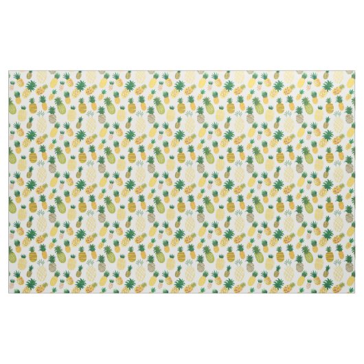 Trendy Pineapple Pattern Stof (Fat Quarter)