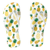 Trendy Pineapple Pattern Teenslippers (Voetbed)