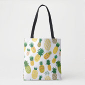 Trendy Pineapple Pattern Tote Bag (Voorkant)
