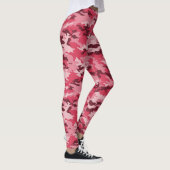 Trendy Pink Camo Leggings (Rechts)