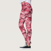 Trendy Pink Camo Leggings (Links)