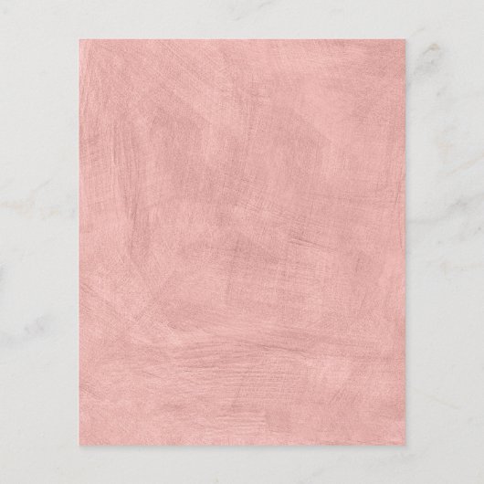 Trendy Pink Dog Silhouette Dog Walker Flyer (Achterkant)