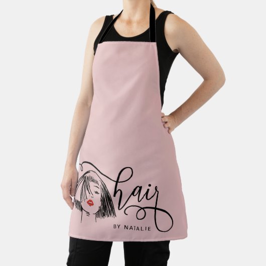 Trendy Pink Hair Chic Schort (Insitu)