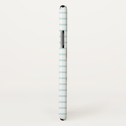 Trendy Pink Iced Donut & Sloth Case-Mate iPhone Case (Achterkant / rechts)