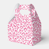 Trendy Pink Leopard Bedankdoosjes (Achterkant)