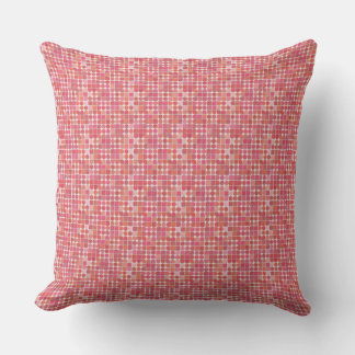 Trendy Pink Patterned Sierkussen