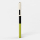 Trendy Pistache Groen Kleurenblok met Naam Case-Mate iPhone Case (Achterkant/rechts)