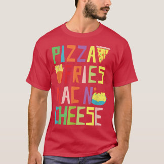 Trendy Pizza Fries Mac N Cheese 3355664 T-shirt