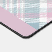 Trendy Plaid Pattern Gepersonaliseerd Bureaumat (Hoek)