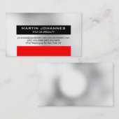 Trendy Plain Professional Visitekaartje (Voorkant / Achterkant)