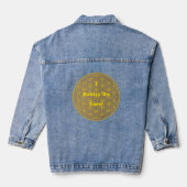 Trendy Plezier Casual - Circle of Life Denim Jacket (Achterkant)